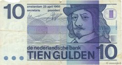 10 Gulden NETHERLANDS  1968 P.091b G