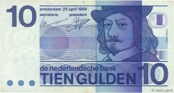 10 Gulden PAESI BASSI  1968 P.091b MB