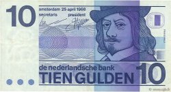 10 Gulden PAESI BASSI  1968 P.091b