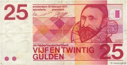 25 Gulden NIEDERLANDE  1971 P.092a fSS