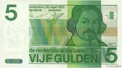 5 Gulden PAESI BASSI  1973 P.095a SPL