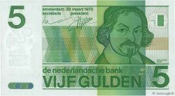 5 Gulden NETHERLANDS  1973 P.095a UNC-