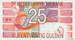 25 Gulden NIEDERLANDE  1989 P.100 VZ
