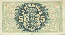 5 Kroner DENMARK  1933 P.025d VF