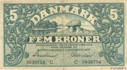 5 Kroner DINAMARCA  1935 P.025g MB