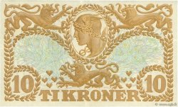 10 Kroner DINAMARCA  1943 P.031p q.FDC
