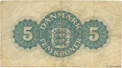 5 Kroner DENMARK  1949 P.035f F+