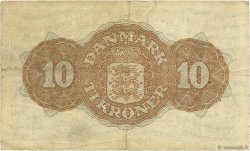 10 Kroner DINAMARCA  1944 P.036a q.BB