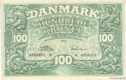 100 Kroner DÄNEMARK  1953 P.039j fVZ