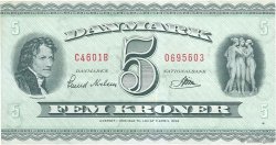 5 Kroner DINAMARCA  1960 P.042p EBC