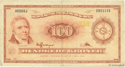 100 Kroner DINAMARCA  1965 P.046r5 MB