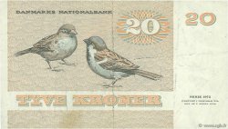 20 Kroner DENMARK  1985 P.049f VF+
