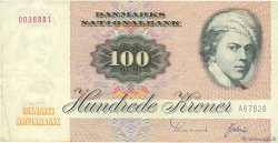 100 Kroner DINAMARCA  1976 P.051c BB