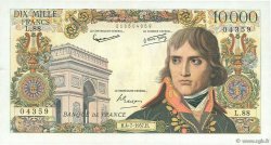 10000 Francs BONAPARTE FRANCIA  1957 F.51.09 MBC