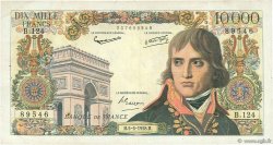 10000 Francs BONAPARTE FRANCIA  1958 F.51.12 BC a MBC