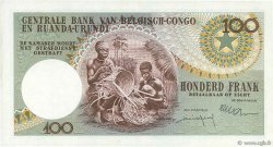 100 Francs BELGISCH-KONGO  1960 P.33c fST