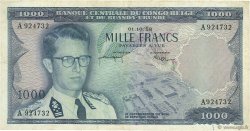 1000 Francs CONGO BELGE  1958 P.35