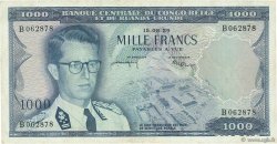 1000 Francs BELGIAN CONGO  1959 P.35 VF+