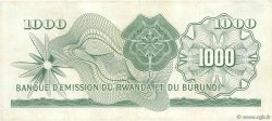 1000 Francs BURUNDI  1964 P.07 VF+