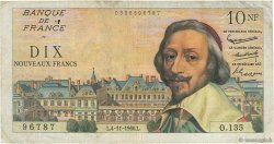 10 Nouveaux Francs RICHELIEU FRANKREICH  1960 F.57.11 S