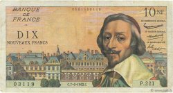 10 Nouveaux Francs RICHELIEU FRANKREICH  1962 F.57.19 fS