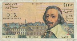 10 Nouveaux Francs RICHELIEU FRANCE  1963 F.57.22 TB