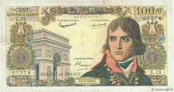 100 Nouveaux Francs BONAPARTE FRANCIA  1959 F.59.02 q.MB