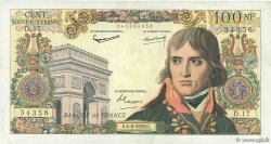 100 Nouveaux Francs BONAPARTE FRANKREICH  1959 F.59.02 SS