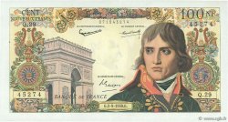 100 Nouveaux Francs BONAPARTE FRANCE  1959 F.59.03 XF+