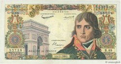 100 Nouveaux Francs BONAPARTE FRANCIA  1960 F.59.08 q.BB
