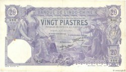 20 Piastres INDOCHINE FRANÇAISE Saïgon 1917 P.038b