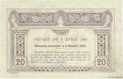 20 Cents  INDOCHINE FRANÇAISE  1919 P.045b pr.SPL