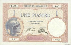 1 Piastre FRENCH INDOCHINA  1927 P.048b AU