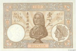 100 Piastres FRENCH INDOCHINA  1936 P.051d UNC-