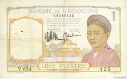 1 Piastre FRENCH INDOCHINA  1932 P.052 F-