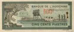500 Piastres gris-vert FRANZÖSISCHE-INDOCHINA  1945 P.069 fSS