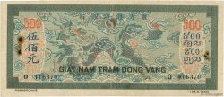 500 Piastres gris-vert FRENCH INDOCHINA  1945 P.069 VF-
