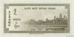 1 Piastre FRANZÖSISCHE-INDOCHINA  1945 P.076b ST