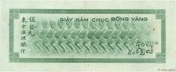 50 Piastres FRENCH INDOCHINA  1945 P.077a XF-