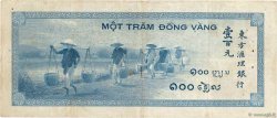 100 Piastres FRENCH INDOCHINA  1945 P.078a VF