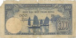 100 Piastres FRENCH INDOCHINA  1946 P.079a P