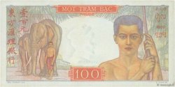 100 Piastres FRENCH INDOCHINA  1947 P.082a UNC-