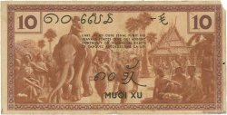 10 Cents FRENCH INDOCHINA  1939 P.085b F