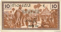 10 Cents  INDOCHINE FRANÇAISE  1939 P.085d TTB
