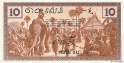 10 Cents FRANZÖSISCHE-INDOCHINA  1939 P.085d fST
