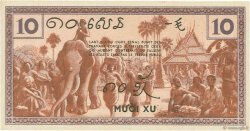 10 Cents INDOCINA FRANCESE  1939 P.085c q.FDC