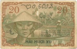 20 Cents FRENCH INDOCHINA  1939 P.086c F