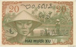 20 Cents FRENCH INDOCHINA  1939 P.086c AU