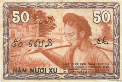 50 Cents FRANZÖSISCHE-INDOCHINA  1939 P.087d SS