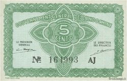 5 Cents FRENCH INDOCHINA  1942 P.088a